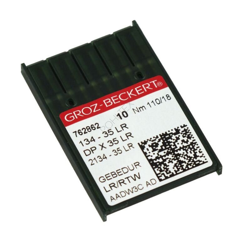 Aghi Da Cucito Groz-Beckert - Confezione Da 10 Pezzi, Gamma Intera, Nm. 110/18 Per Macchine Da Cucire - Foto 6