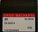 Igły Groz Beckert DK 2500 A czubek Q do dywanów dywaników siatek worków