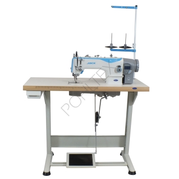 Stębnówka Jack H5 do szycia trudnych materiałów kroczące stopki z automatyką