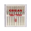 Igły 130/ 705H R ostre- uniwersalne półpłaskie Organ  10 szt