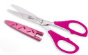 Patchwork Scissors  with fine teeth EL-0178FT (7”)