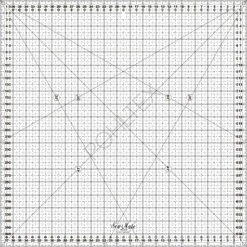 Linijka Sew Mate X'SOR 38 x 38 cm