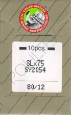 Igły SY 2054 - ostre półpłaskie do owerloków domowych Organ Needles 10 szt