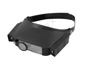 Lupa lampka czołowa z oświetleniem do precyzyjnych prac